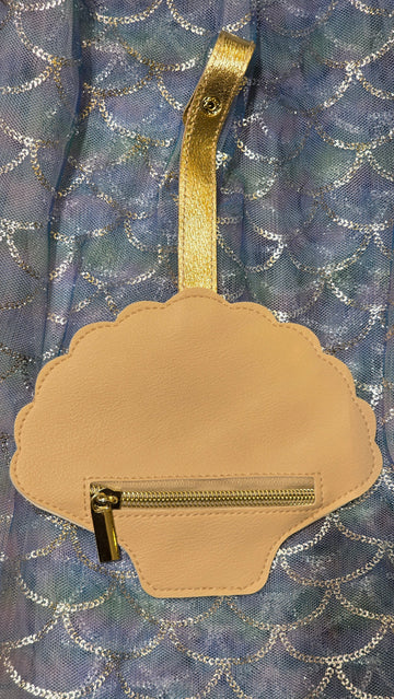 Cartera Concha Dorada