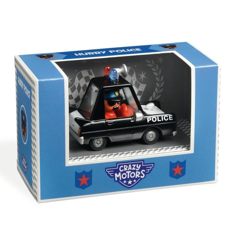 Crazy Motors Hurry Police Djeco