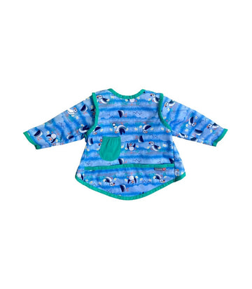 Babero con Mangas Blue Puffin XL Close