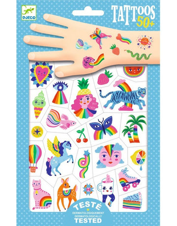 Tatuajes Arco Iris Djeco