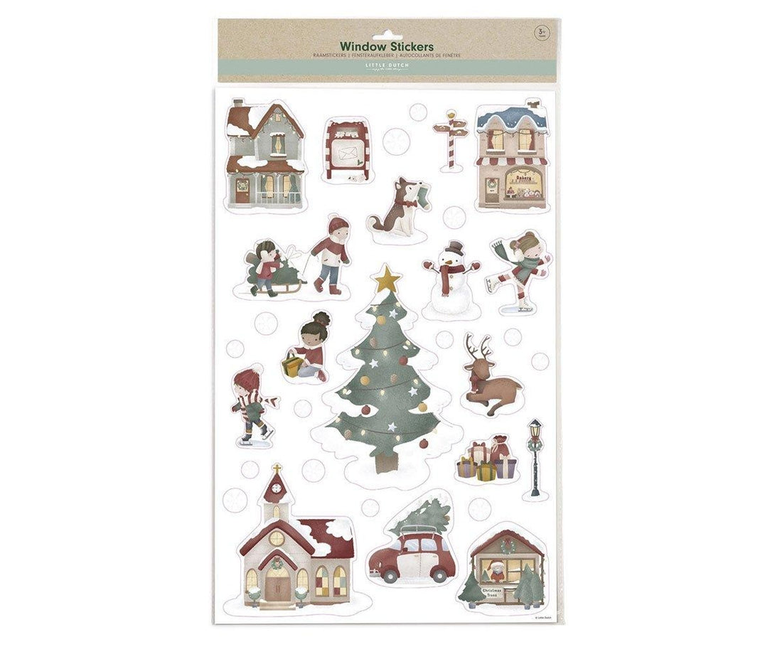 Maxi Pegatinas Navidad Ventana Little Dutch