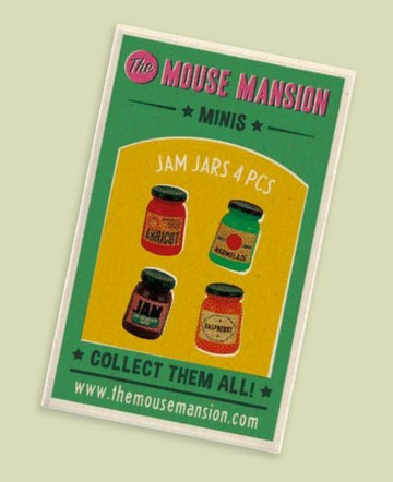 Mini´s- Tarritos Mermelada 4 piezas de La Casa de los Ratones