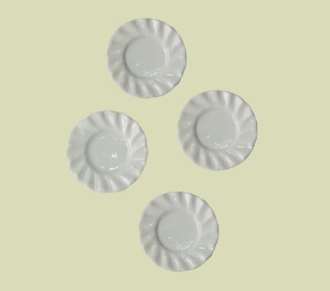 Mini´s-Platos Porcelana 4 piezas La Casa de los Ratones