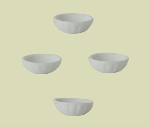 Mini´s-Cuencos Porcelana 4 piezas La Casa de los Ratones