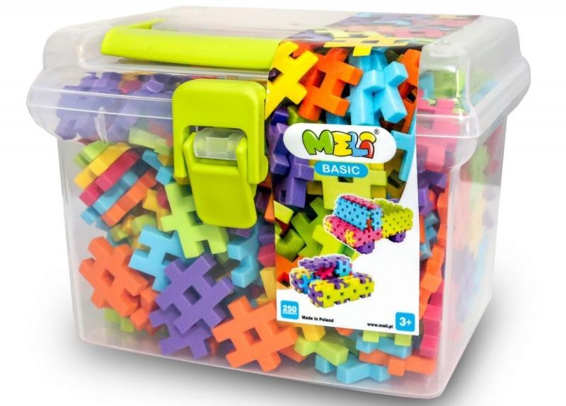 Juego de Construcción MELI Basic Travel Box 250 pcs