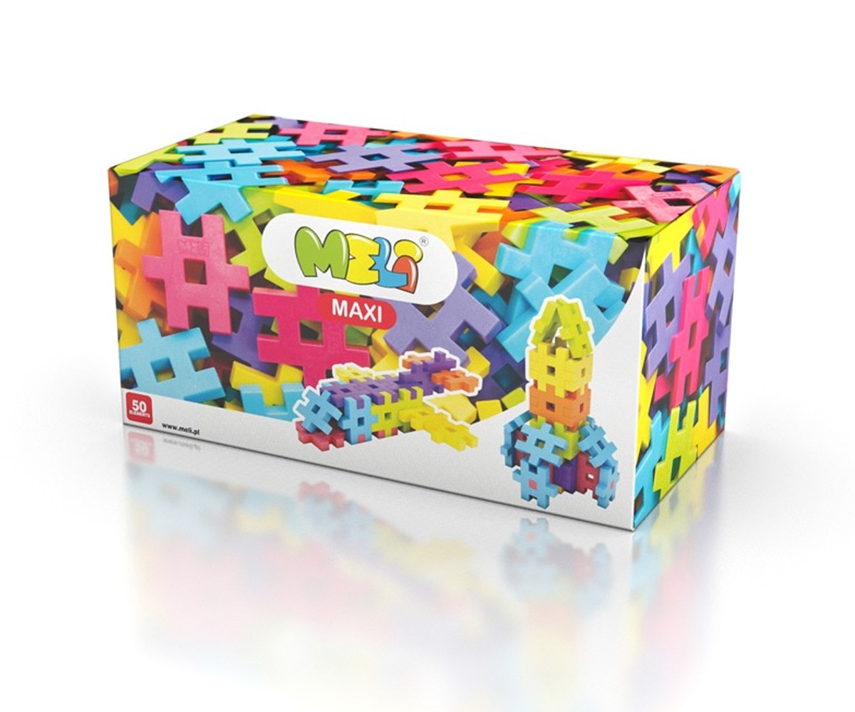 Juego de Construcción MELI Maxi 50 pcs