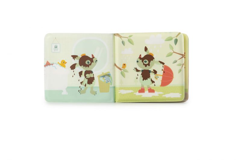 Joe wash wash Libro Mágico para Baño Lilliputiens