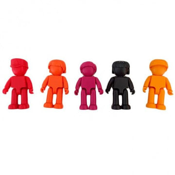 Braintoys Imanix Friends Colores Cálidos 5 piezas