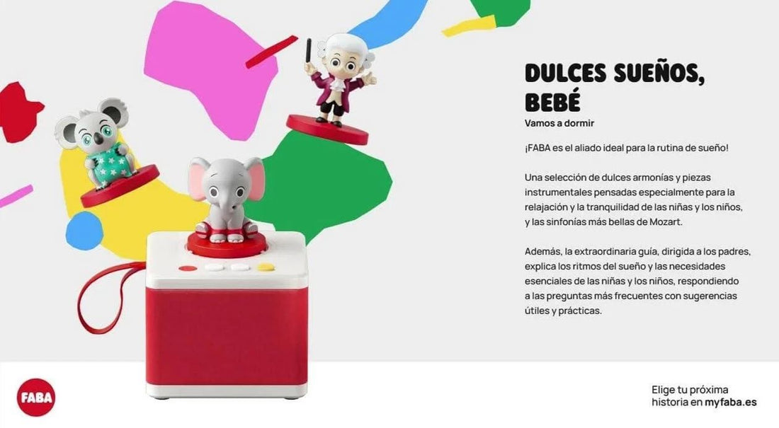 Faba Caja Audio + Figuritas (Dulces Sueños, Bebé)