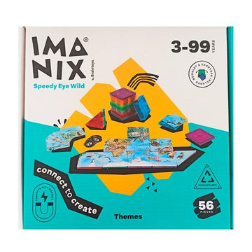 Juego Construcción Braintoys Imanix Speedy Eye 56 pzas.