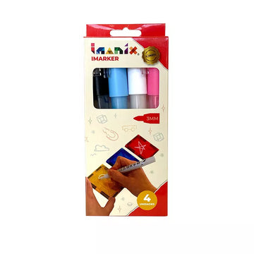 Set de 4 Imarkers Imanix Braintoys