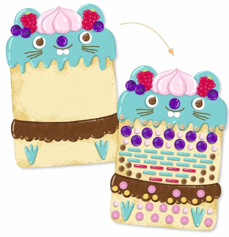 Collage Tartas y Golosinas de Djeco