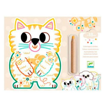 Colorear Animales Domésticos de Djeco