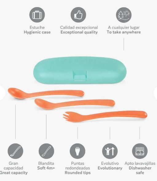 Set de Cubiertos Picneat Mediterranean Sea Miniland