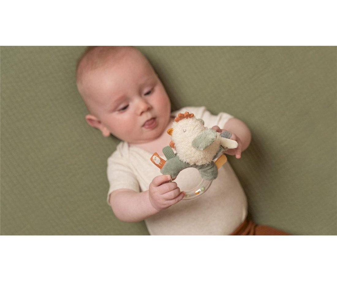 Sonajero Anillo Gallina Pequeña Granja