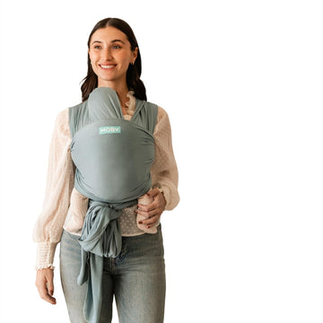 Fular Portabebés Moby Wrap Evolution Sea Glass