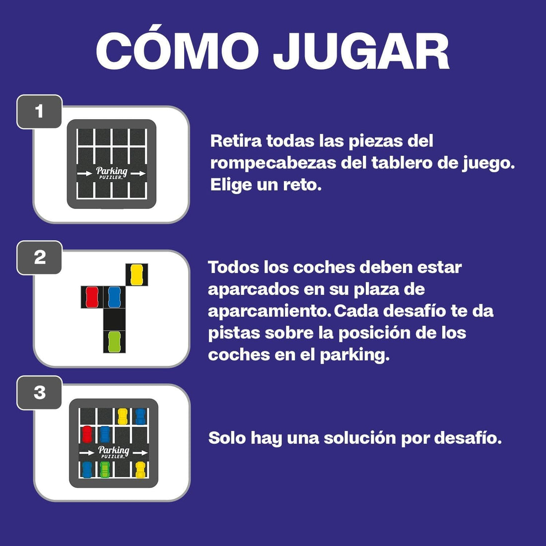 Juego Lógica Parking Puzzler Smart Games