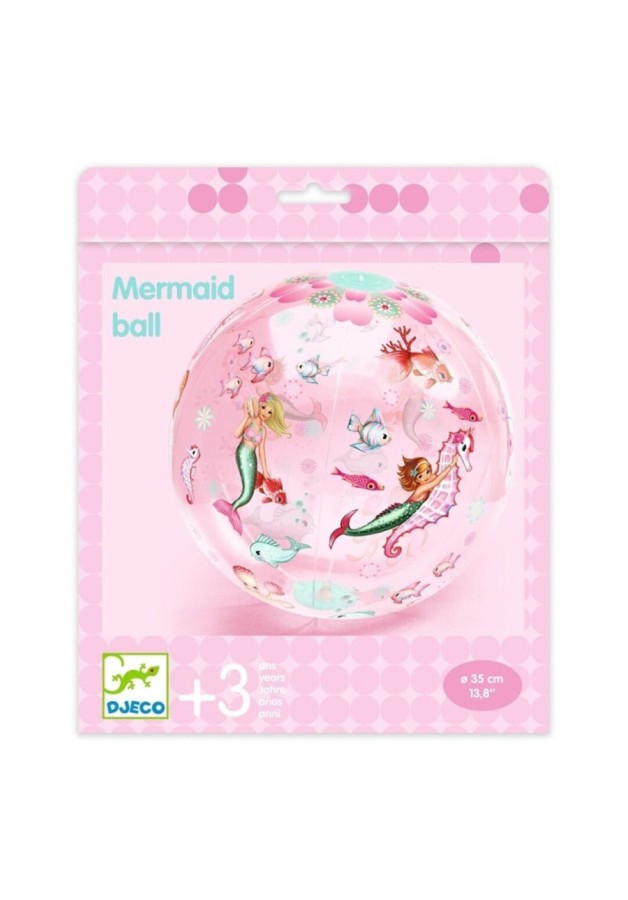 Pelota Mermaid 35cm Djeco