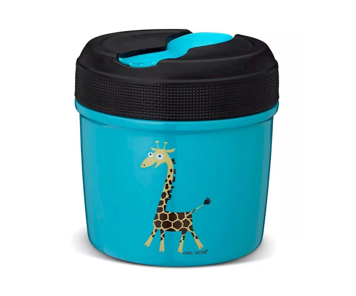 Termo para Sólidos TEMP LunchJar Jirafa Turquoise 0,5 L Carl Oscar