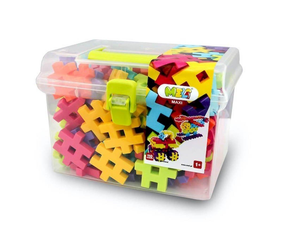 Juego de Construcción MELI Maxi Travel Box 110 pcs