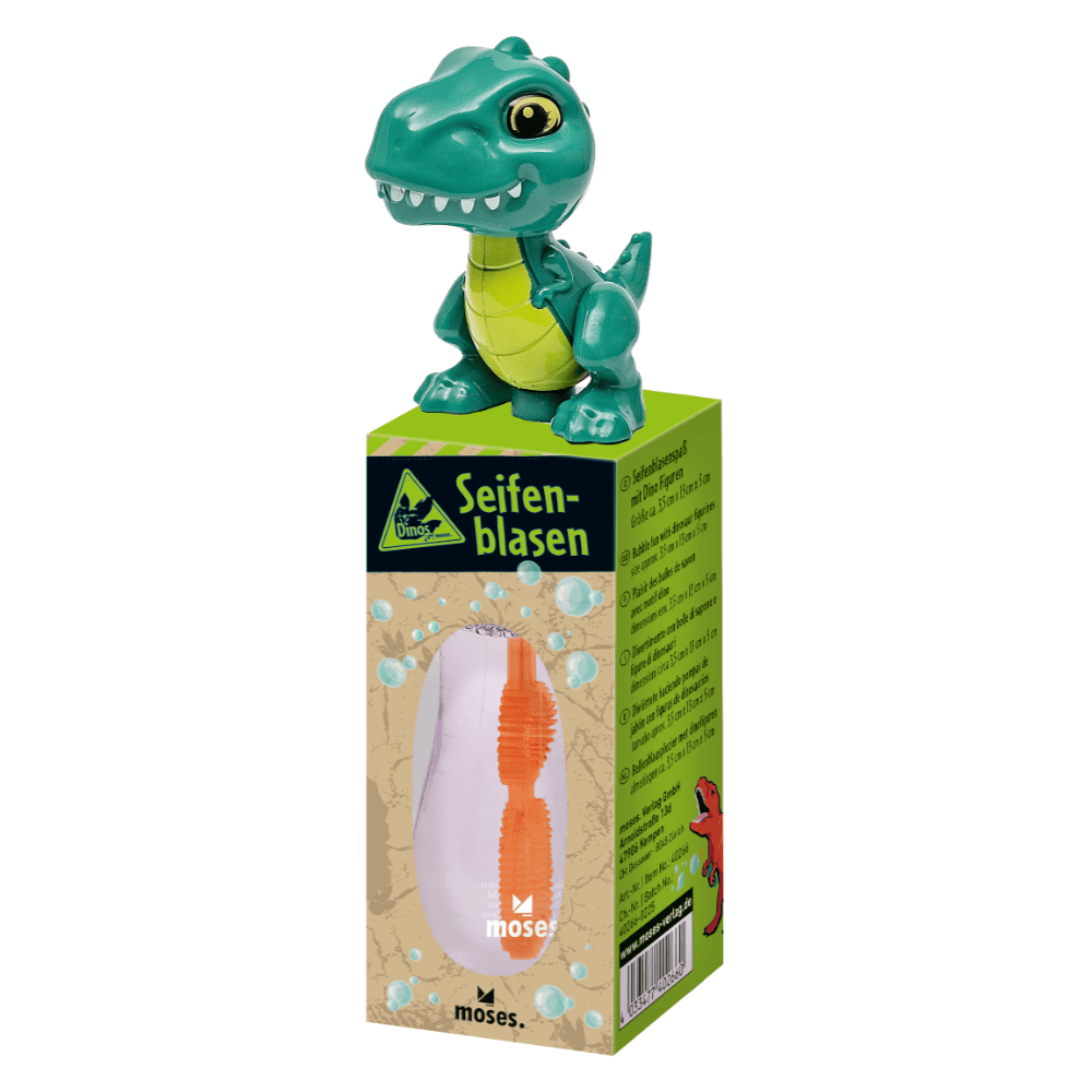 Pompas de Jabón Dinos (Verde) de Moses