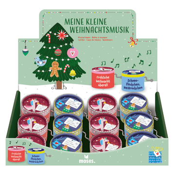 Caja de Música de Navidad Moses