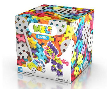 Juego de Construcción MELI Basic Constructor Pastel 100 pcs