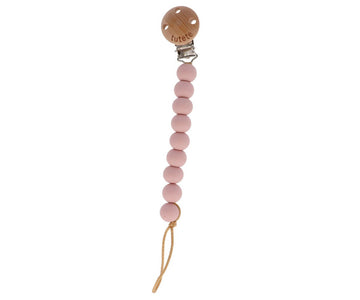 Chupetero de silicona Pure Pink