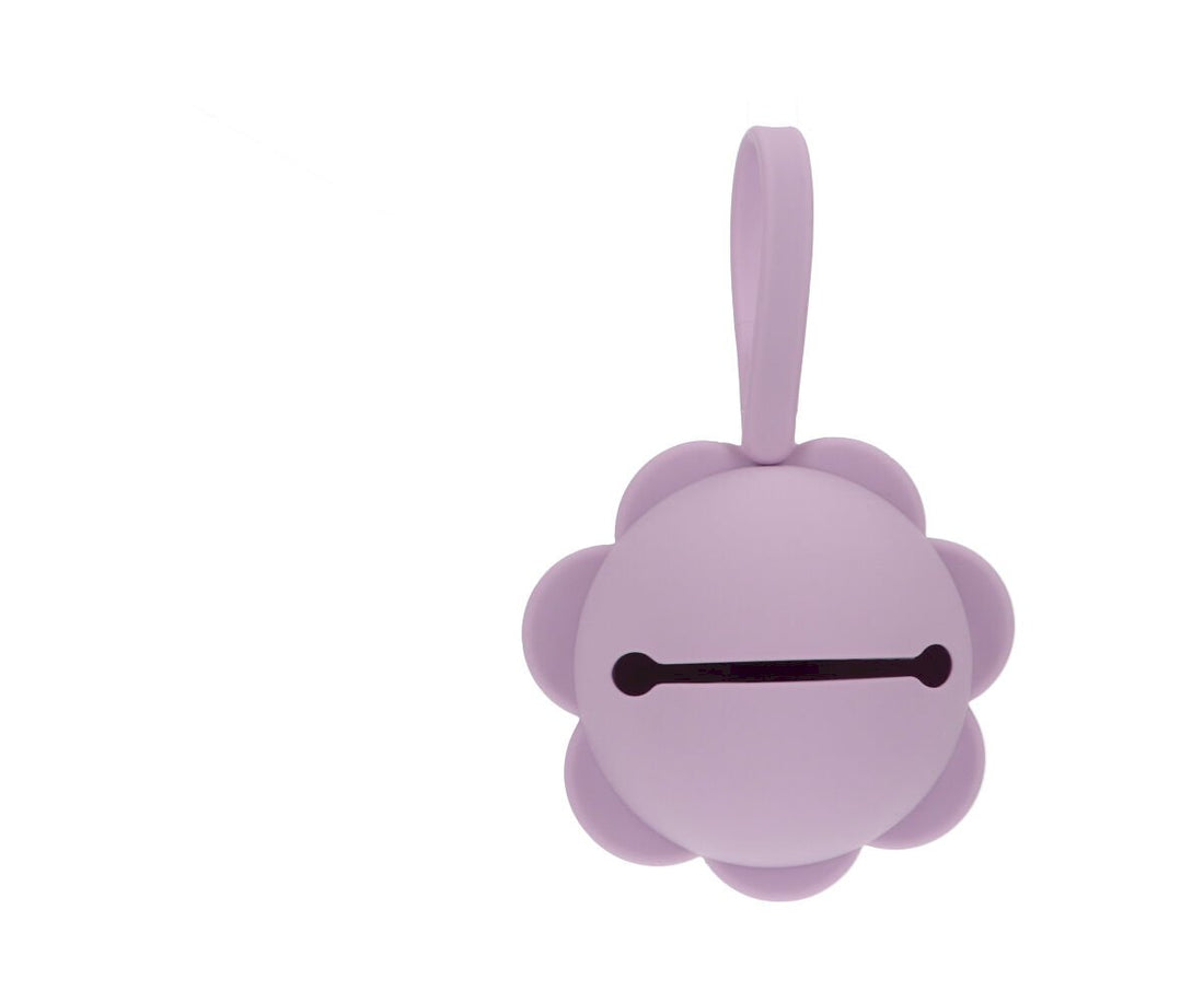 Portachupetes Silicona Flor Lilac