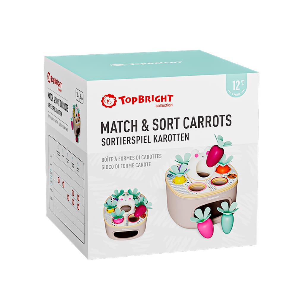 Empareja y Clasifica Zanahorias de Topbright