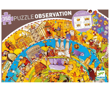 Puzle Observación Historia Djeco