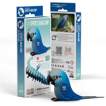 Puzzle 3D Eugy Spix's Macaw