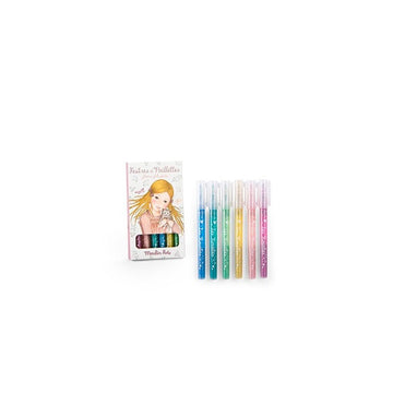 6 Colores Rotuladores Purpurina Rosalies De Moulin Roty