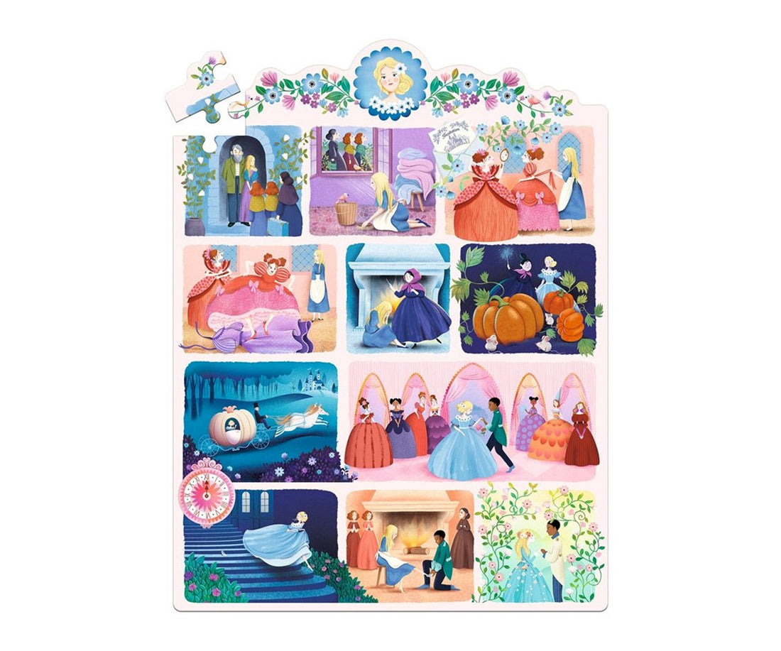 Puzzle Cuentos Cenicienta Djeco