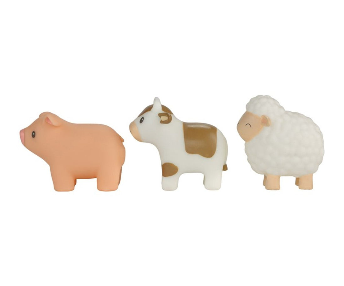 Set Tres Muñecos para  Baño Little Farm little Dutch