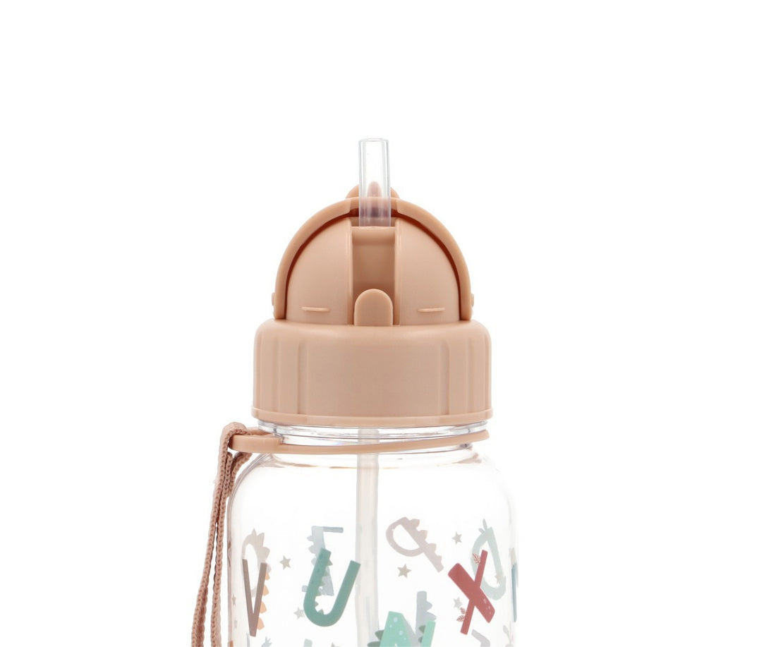 Botella Plástico Funny Letters