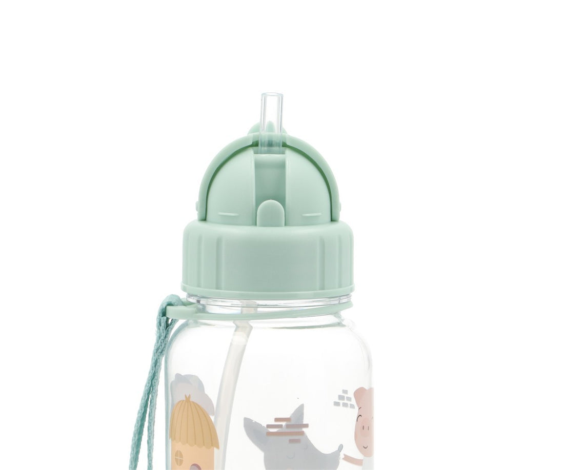 Botella Plástico Los Tres Cerditos