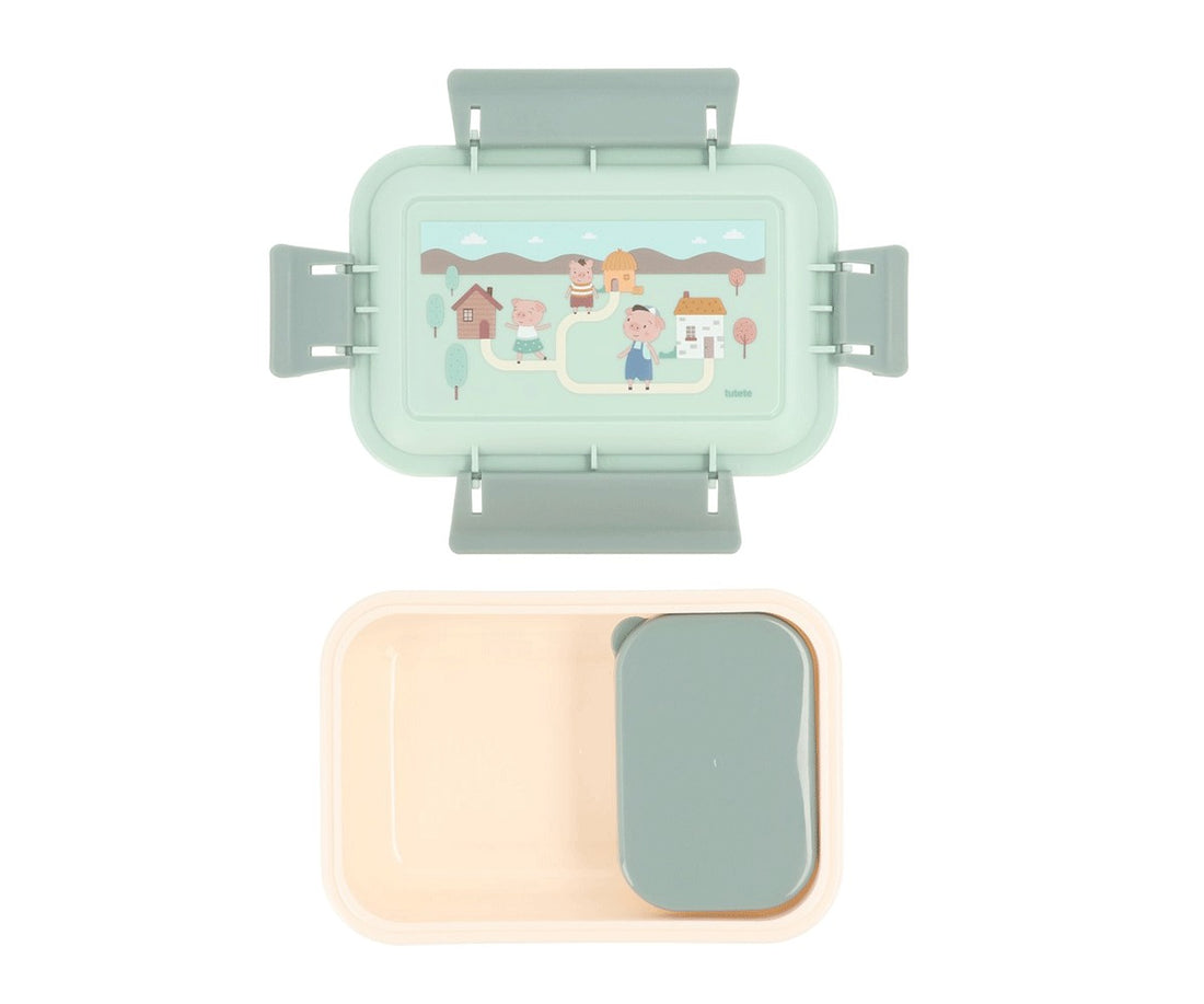 Caja Almuerzo Bento Los Tres Cerditos