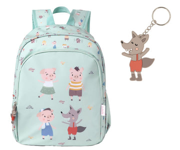 Mochila Mediana Los Tres Cerditos