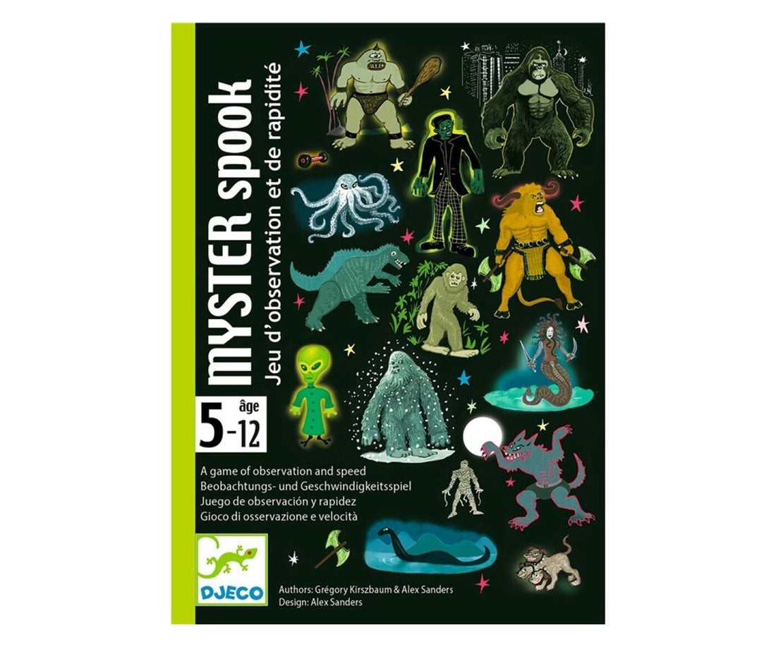 Cartas Myster Spook de Djeco