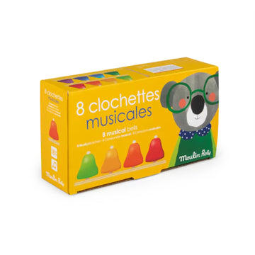 8 Campanas Musicales Les Popipop de Moulin Roty