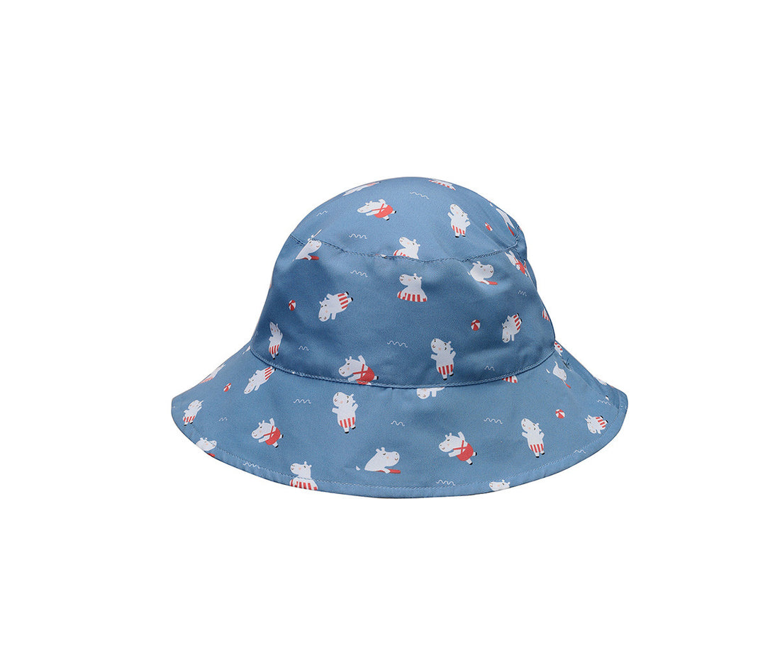 Gorrito Reversible Hippos
