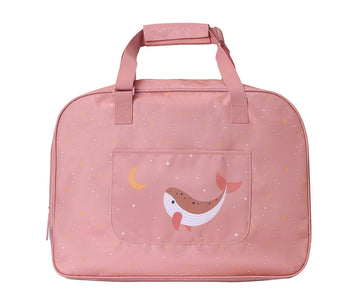 Bolso Playa con Rejilla Whale Pink