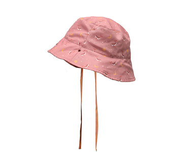 Gorrito Reversible Whale Pink