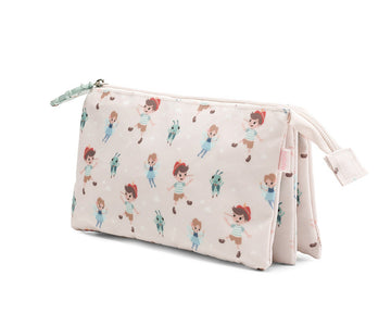 Estuche con 3 Compartimentos The Wooden Boy