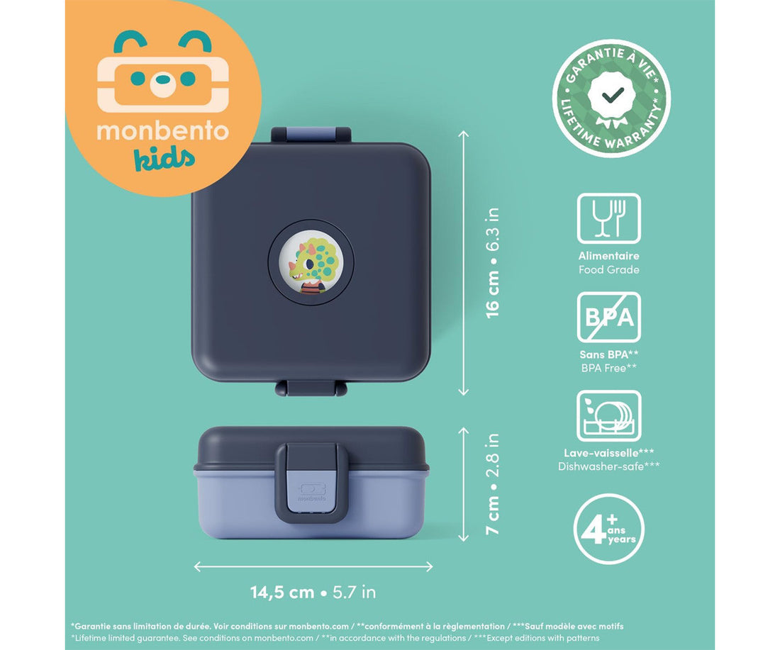 Caja Snacky MB Azul Infinity de Monbento