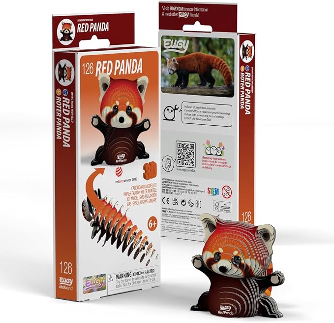 Puzzle 3D Eugy Red Panda