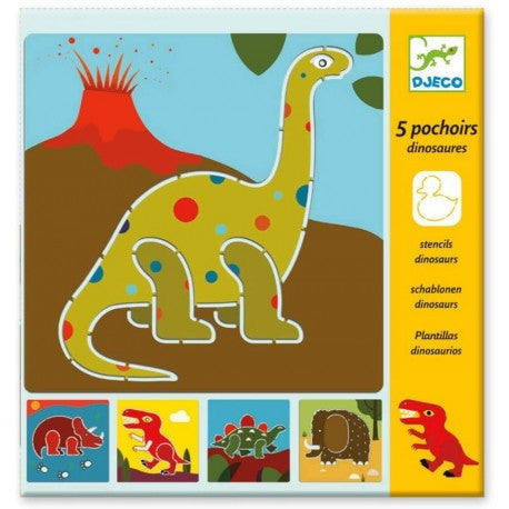 Plantillas Dinosaurios de Djeco