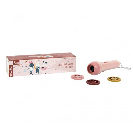 Linterna-Proyector de Historias Après la Pluie de Moulin Roty