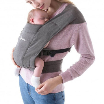 Mochila Portabebé Embrace Gris de Ergobaby